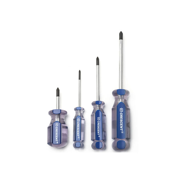 CP4PCSET Crescent Phillips Acetate Screwdriver 4PC Set