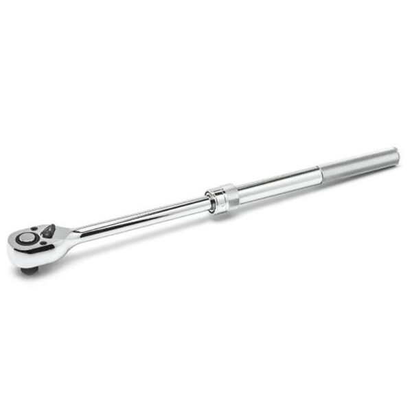 CRW12EXT Crescent 1/2'' Drive 72-Tooth Quick Release Extendable Teardrop Ratchet 12'' - 17-1/2''
