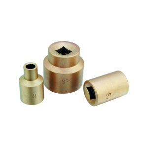 CS Unitec EX1503AA-9B Non-Sparking / Non-Magnetic 6 Point 1/4'' Drive Socket, Copper Beryllium