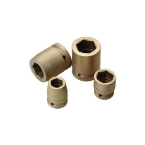 CS Unitec EX1720-19B Non-Sparking / Non-Magnetic 6 Point 3/8'' Impact Drive Socket, Copper Beryllium