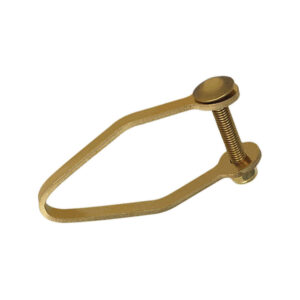 CS Unitec EX100M6-20BR Brass Shackles for Drop Protection, For Hammers Under 5lbs.