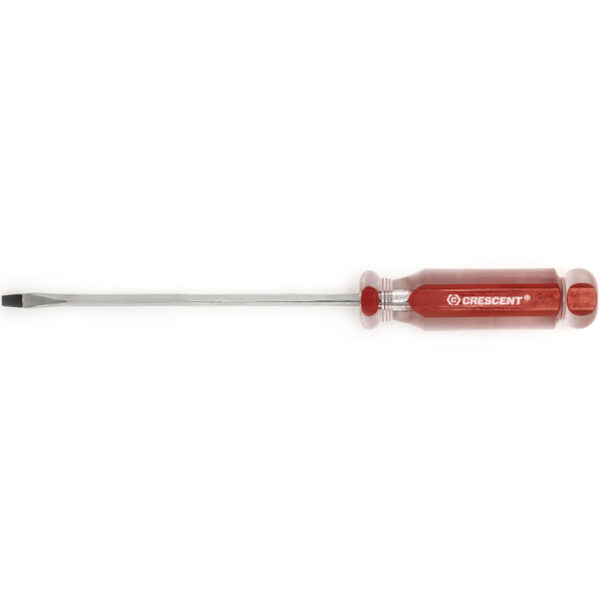 CS184 Crescent 1/8'' x 4'' Slotted Acetate Screwdriver