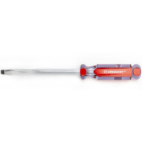 CS5166 Crescent 5/16'' x 6'' Slotted Acetate Screwdriver