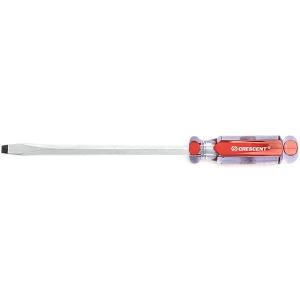 CS5168 Crescent 5/16'' x 8'' Slotted Acetate Screwdriver