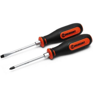 CSDS2PCSET Crescent Dual Material Screwdriver 2PC Set