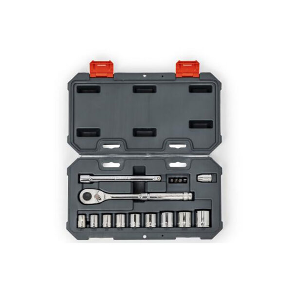 CSWS6C Crescent 16PC 3/8'' Drive 12 Point SAE Mechanics Tool Set