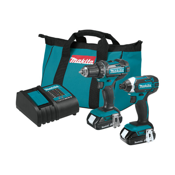 CT225SYX Makita 18V LXT Lithium-Ion Compact Cordless 2PC Combo Kit (1.5Ah)