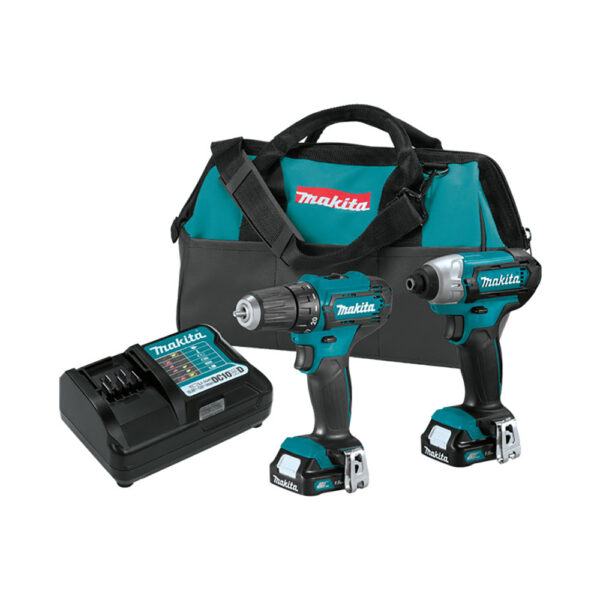 CT232 Makita 12V max CXT Lithium-Ion Cordless 2PC Combo Kit (1.5Ah)