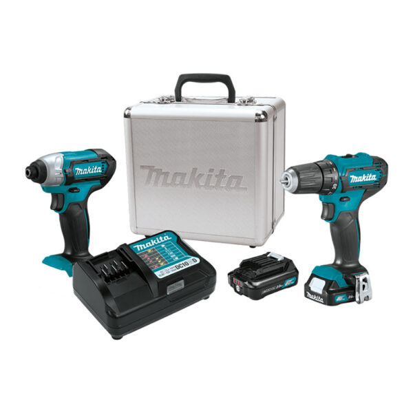 CT232RX Makita 12V max CXT Lithium-Ion Cordless 2PC Combo Kit (2.0Ah)