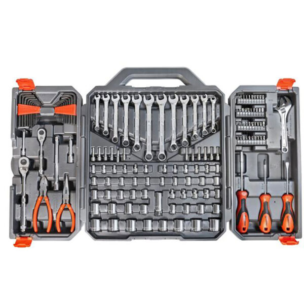 CTK150 Crescent 150PC 1/4'' and 3/8'' Drive 6 Point SAE/Metric Professional Tool Set