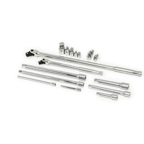 CTK16 Crescent 16PC 1/4'', 3/8'', 1/2'' & 3/4'' Socket Accessories Set