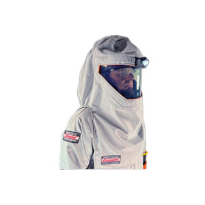 Cementex CUL40-AFH-V-G-HL 40 cal/cm2 UltraLite Arc Flash Hood w/ Vent Fan & Light