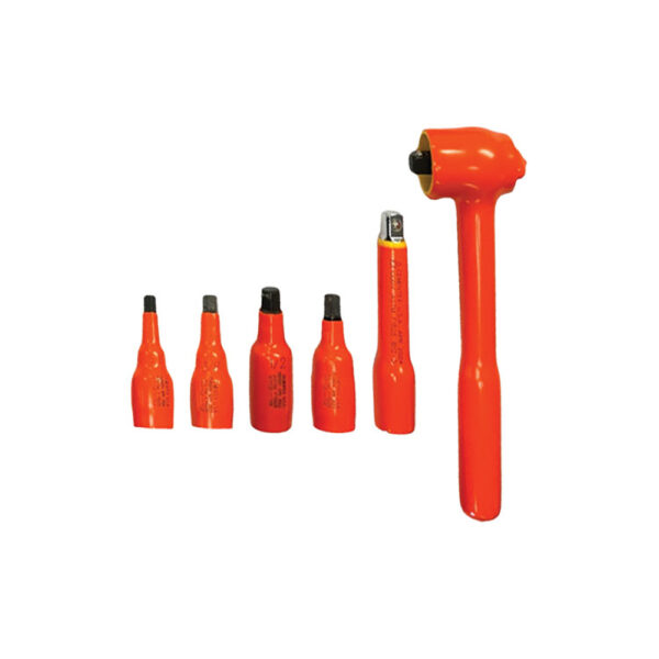 Cementex IHBS38-8M 8mm Hex Bit Socket Set, 3/8'' Square Drive