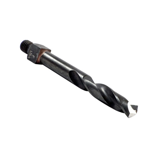 DCOLO Cobalt, Long Length 1/4-28 Threaded Shank Adapter Drills, Size: #D, NAS965-D