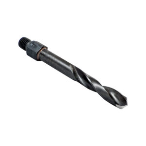 DHSLO High Speed Steel, Long Length 1/4-28 Threaded Shank Adapter Drills, Size: #D, NAS965-B