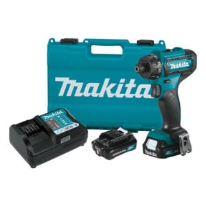 FD10R1 Makita 12V max CXT Lithium-Ion Cordless 1/4'' Hex Screwdriver Kit (2.0Ah)