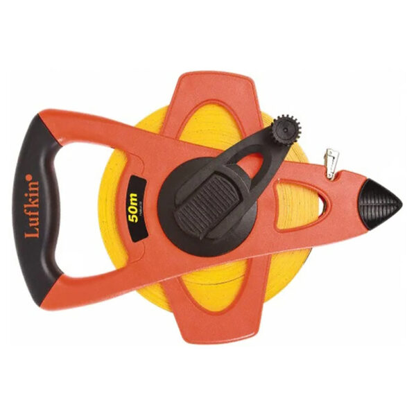 Lufkin FM050CME 1/2'' x 50m/164' Fiberglass SAE/Metric Dual Sided Tape Measure