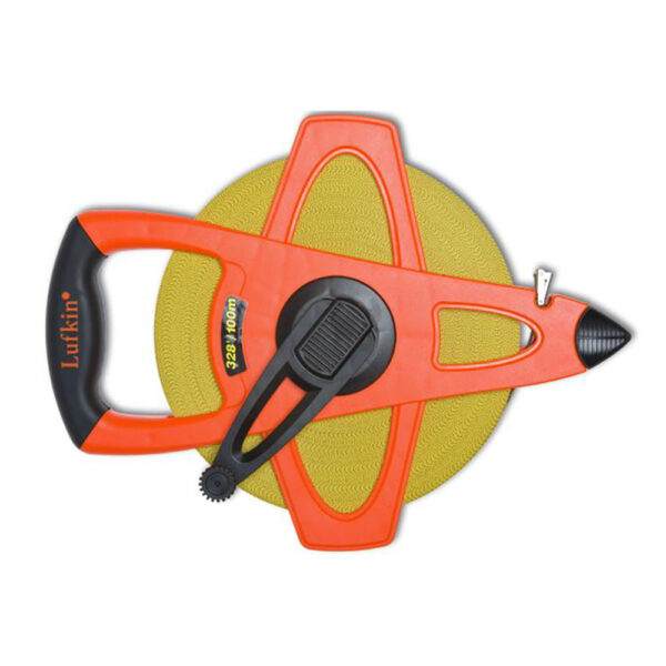 Lufkin FM100CME 1/2'' x 100m/328' SAE/Metric Dual Sided Tape Measure
