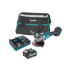GAG01M1 Makita 40V max XGT Brushless Cordless 4-1/2'' / 5'' Angle Grinder Kit, with Electric Brake (4.0Ah)