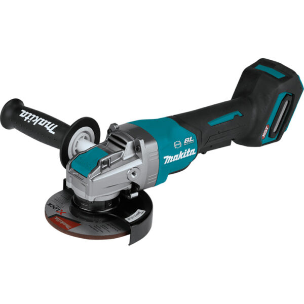 GAG13Z Makita 40V max XGT Brushless Cordless 4-1/2'' / 5'' X-LOCK Paddle Switch Angle Grinder, with Electric Brake, Tool Only