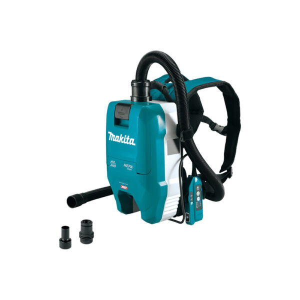 GCV06Z Makita 40V max XGT Brushless Cordless 1/2 Gallon HEPA Filter Backpack Dry Dust Extractor, AWS Capable, Tool Only