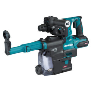 GRH01ZW Makita 40V max XGT Brushless Cordless 1-1/8'' SDS-PLUS AVT Rotary Hammer w/ Dust Extractor, AFT, AWS Capable, Tool Only