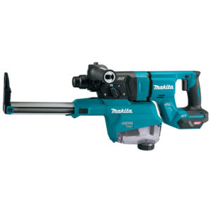 GRH07ZW Makita 40V max XGT Brushless 1-1/8'' SDS-PLUS AVT Rotary Hammer (D-Handle) w/ Dust Extractor, AFT, AWS Capable, Tool Only