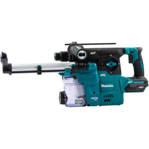 GRH08ZW Makita 40V max XGT Brushless Cordless 1-3/16'' SDS-PLUS AVT Rotary Hammer w/ Dust Extractor, AFT, AWS Capable, Tool Only