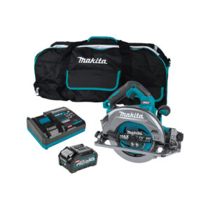 GSH02M1 Makita 40V max XGT Brushless Cordless 7-1/4'' Circular Saw Kit with Guide Rail Compatible Base, AWS Capable, 4.0Ah