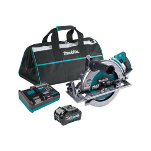 GSR02M1 Makita 40V max XGT Brushless Cordless Rear Handle 10-1/4'' Circular Saw Kit, AWS Capable (4.0Ah)