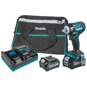 GWT05D Makita 40V max XGT Brushless Cordless 4-Speed 1/2'' Sq. Dr. Impact Wrench Kit w/Detent Anvil (2.5Ah)