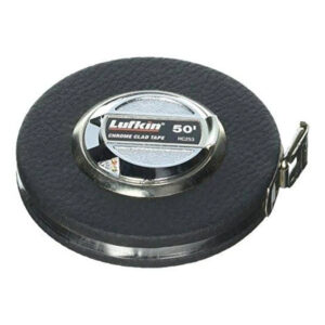 Lufkin HC253N 3/8'' x 50' Leader Chrome Clad Long Blade Tape Measure