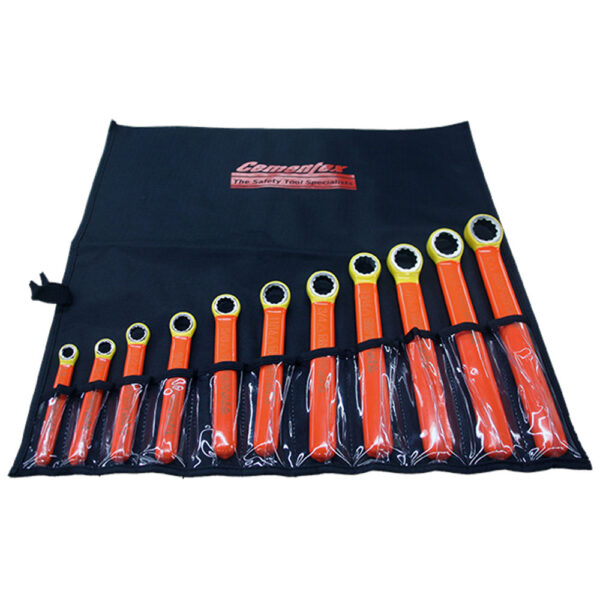 Cementex IBEWS-11M 11PC Metric Box End Wrench Set