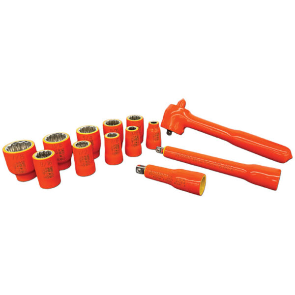Cementex ISS38-11 11PC 3/8'' Square Drive Socket Set