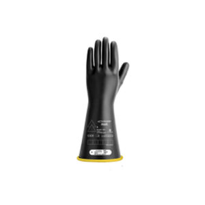 Cementex IG2-14-9BY Class 2 9 Black/Yellow Insulating Rubber Gloves, 14''
