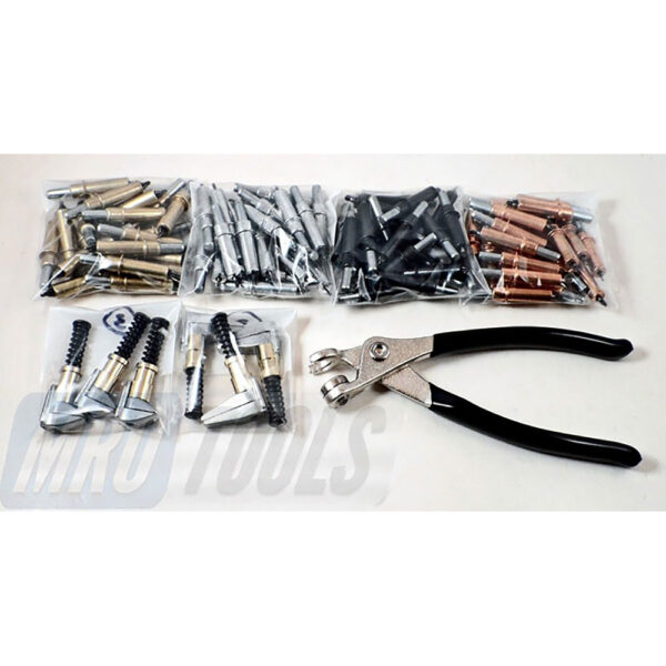 K2MSTR Deluxe (K) 0-1/4'' Grip Plier Operated Cleco Fastener Set