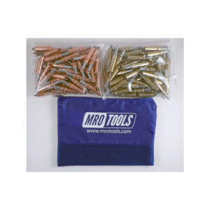 K3S100-1 Set of 50 1/8 & 50 3/16 Standard Cleco Fasteners w/ Mesh Carry Bag