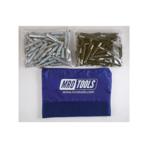 K3S100-6 Set of 50 5/32 & 50 3/32 Standard Cleco Fasteners w/ Mesh Carry Bag