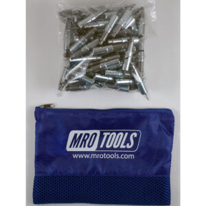 KHD2S50-3/32 Set of 50 3/32 Heavy Duty Plier Operated Cleco Fasteners w/ Polyester Carry Bag