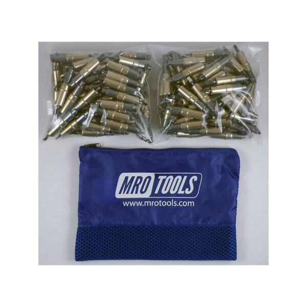 KHD2S350-3/16 Set of 350 3/16 Heavy Duty Plier Operated Cleco Fasteners w/ Polyester Carry Bag
