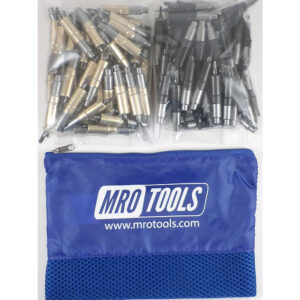 KHD3S100-4 Set of 50 3/16 & 50 5/32 Heavy Duty Cleco Fasteners w/ Mesh Carry Bag