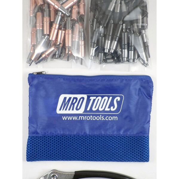KHD4S100-2 Set of 50 1/8 & 50 5/32 Heavy Duty Cleco Fasteners w/ Mesh Carry Bag