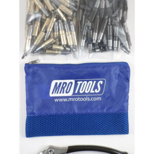 KHD4S100-4 Set of 50 3/16 & 50 5/32 Heavy Duty Cleco Fasteners w/ Mesh Carry Bag