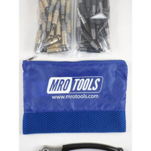 KHD4S50-4 Set of 25 3/16'' & 25 5/32'' Heavy Duty Cleco Fasteners w/ Mesh Carry Bag