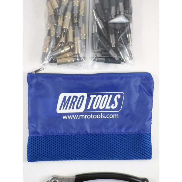 KHD4S50-4 Set of 25 3/16'' & 25 5/32'' Heavy Duty Cleco Fasteners w/ Mesh Carry Bag