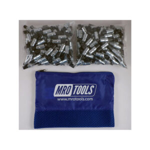 KK2S200-3/32 Set of 200 3/32 Extra Short Plier Operated Cleco Fasteners w/ Polyester Carry Bag