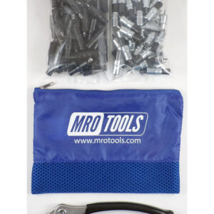 KK4S100-6 Set of 50 5/32 & 50 3/32 Extra Short Cleco Fasteners w/ Mesh Carry Bag