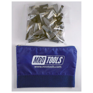 KSG4S25 3/4 x 1 Cleco Side-Grip Clamps (Set of 25) w/ Mesh Carry Bag