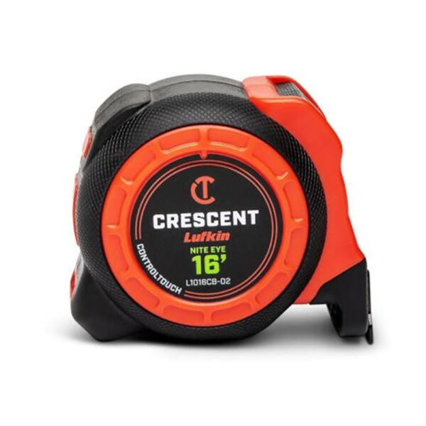 Lufkin L1016CB-02 1-3/16'' x 16' CONTROLTOUCH Nite Eye Tape Measure