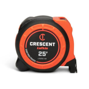 Lufkin L1025C-02 1-3/16'' x 25' CONTROLTOUCH Yellow Clad Tape Measure